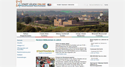 Desktop Screenshot of juelich.de